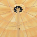 vidaXL Strandparasoll naturell 300 cm Hawaii-stil