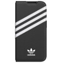 Adidas Or Booklet Mobildeksel til iPhone 14 Pro - Svart og Hvit