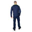 Fristads Jacka 4555 Stfp Marinblå/varsel Gul Xs