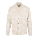 Maurice Overshirt Cream S Cotton pattern overshirt