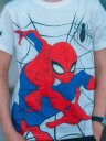 Marvel's Spider-Man T-skjorte Web Hvit 116 / 6 år Barn Gutt/Jente