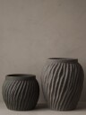 DBKD Raw vase 29 cm Sandy mole