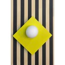 Swedish Ninja - Candy Big Square S Vegg-/Taklampe Sunshine Yellow Swedish Ninja