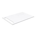 Korsbakken Benkeplate HPL med Håndkleholder Hvit Matt / 1 Side 70cm