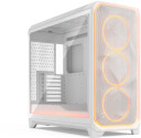 Fractal Design Meshify 3 XL RGB E-ATX Kabinett med USB-C - Hvit
