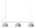 Muuto Ambit Rail Taklampe Grå