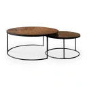 Ethnicraft Nesting Salongbord Bronze Copper