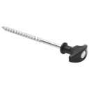  Teltplugger 24 stk 17 cm Ø7 mm galvanisert stål
