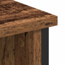  TV stativ i gammelt tre 100x35x45 cm laget av ingeniørtre og stål
