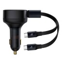 Baseus Enjoyment 33W Billader med USB-C Kabel - Svart