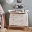 Leander Luna Kommode hvit / eik