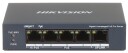 Hikvision Pro Series Ds-3E0505hp-E - Switch - Ikke-Styrt - 3 X 10/100/1000 (Poe) + 1 X 10/100/1000 (Hi-Poe) + 1 X 10/100/1000 - Stasjonær - High Poe / Poe (60 W)