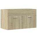  Servantskap sonoma eik 80x38,5x46 cm sponplate 8721158437006