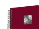 Hama Spiral Album Fine Art, burgundy, 17x22/50, Rød, 10 x 15, 13 x 18, 170 mm, 220 mm