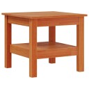  Salongbord voksbrun 45x45x40 cm heltre furu 847174