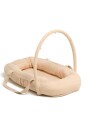 Alice &  Fox ALBA Babynest med Håndtak Beige Muslin