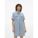 Vero Moda   Kjole vmJennie SS Short Denim Dress   Blå
