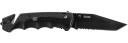 Coast Redningskniv DX330 Svart 21 cm Med Bladlengde 8,2 cm