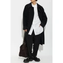 Yohji Yamamoto Herre Skjorter Hvit L,