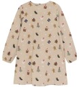 Minymo Nightdress Ls Aop Beige 98