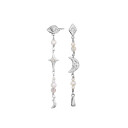 Maanesten Sissone Earrings Øredobber Sølv