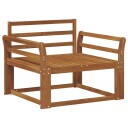 vidaXL Ute Midt Sofa Naturlig