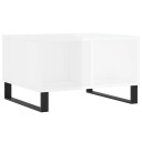  Salongbord høyglans hvit 60x50x36,5 cm konstruert tre 8721012109339
