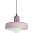 Leitmotiv Pendant Lamp Opaco Grato - Pink - H23CM