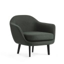 Normann Copenhagen Normann Copenhagen Sum Lenestol Sort Aluminium/ Grønn LDS41