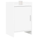  Nattbord 2 pcs Hvit 40 x 30 x 60 cm Konstruert tre