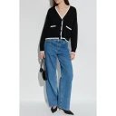 Kate Spade Dame Strikkevarer Svart XS,