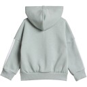 adidas 3-Stripes FL Full Zip Hood Joggingpak Barn Grønn 104