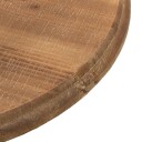 vidaXL Endebord heltre gran 40x64 cm brun