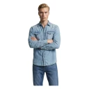 Replay Shirt Regular Blue XL