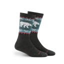 Darn Tough Women's Vanna Grizzle Boot Hiking Socks  Charcoal Medium