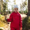 Bergans Lilletind Kids Coverall Rosa 92