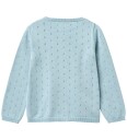 Wheat Knit Cardigan Maia Blue 98