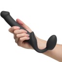 Strap-on-Me Bendable Strap-On Medium       - Svart