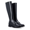 Prada, Dame, Sko, Svart, 40 EU,