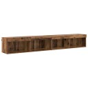  TV benksett 2 pcs Gammelt tre 100 x 30 x 30 cm Konstruert tre