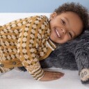 Dale Garn Bluum Strik Strikkejakke Julian Jakken Garnpakke I Bluum Pure Eco Baby Wool