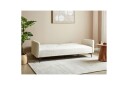 Bäddsoffa Beliani Lucan Beige svart White\|\|Black  