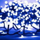 vidaXL LED-strenglys med 3000 lysdioder blå 65 m PVC