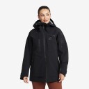 Cyclone Long 3L Jacket Dame Black Størrelse:2XS Dame > Jakker > Regn- og skalljakker