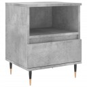  Nattbord betonggrå 40x35x50 cm konstruert tre 8721012109957