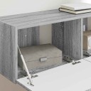  TV Veggskap Grå Sonoma 60 x 31 x 29.5 cm Konstruert tre