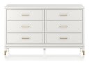 CosmoLiving by Cosmopolitan Westerleigh Kommode m. 6 skuffer - Hvit