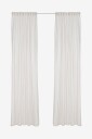 Ellos Home   Gardin med multibånd Jonna 2 pk   Beige