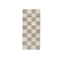 Square gangteppe hvit/natur