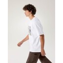 Arc"teryx Kragg Cotton Lithograph SS M"s white light XL